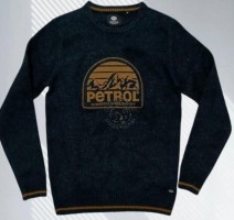 Mens sweater Petrol